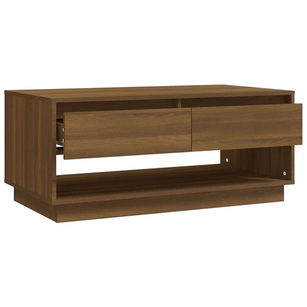 Coffee Table Brown Oak 40.4