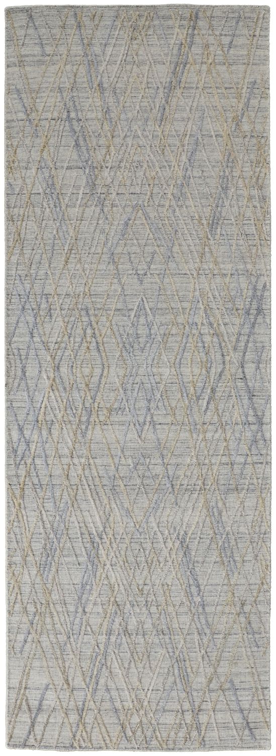 Huntley Hand Woven Gray and Taupe Rug by BD Fine