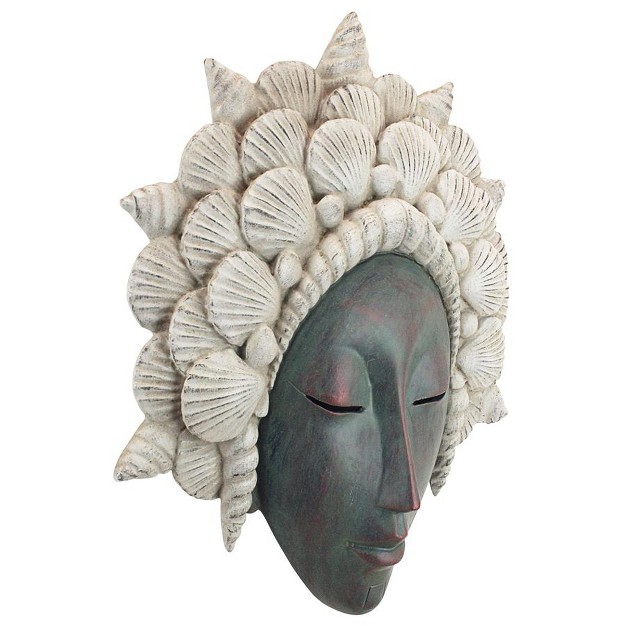 Design Toscano The Seashell Maiden Mermaid Wall Sculpture