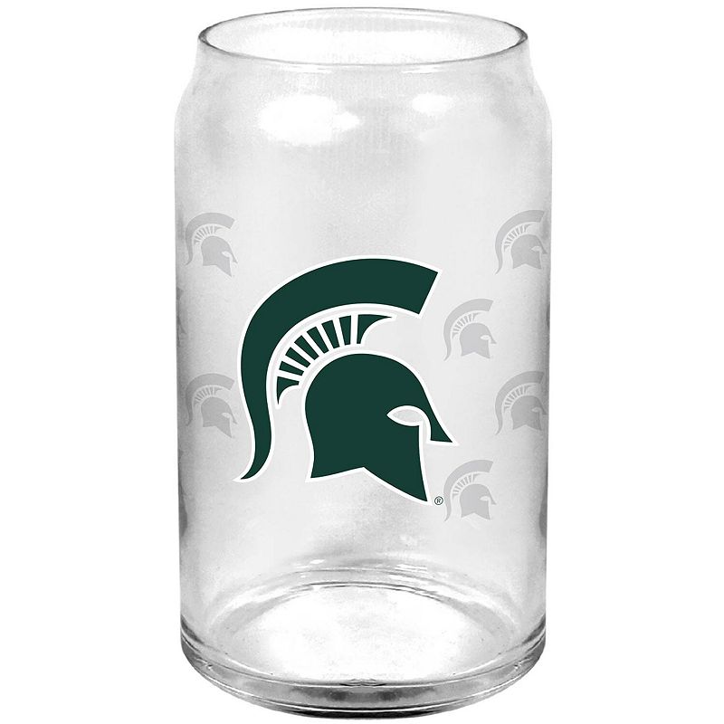 Michigan State Spartans 16oz. Dad Can Glass