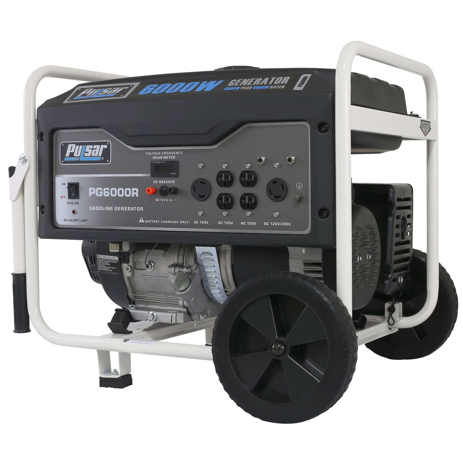 Pulsar 5000 W 120/240 V Gasoline Portable Generator