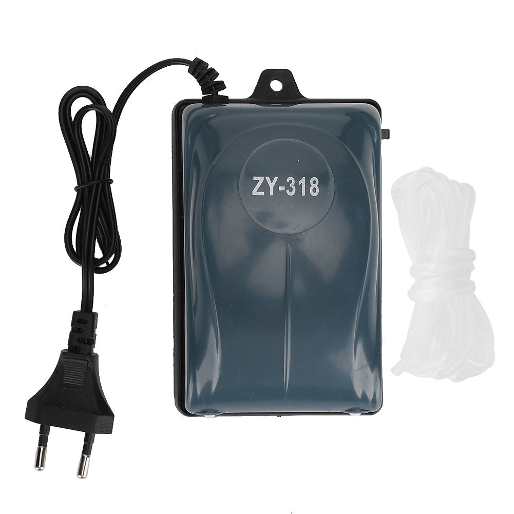 Aquarium Increasing Oxygen Device Fish  Aquarium Oxygen Pump  Work Large Volume Equipment EU Plug 220-240VZY-318