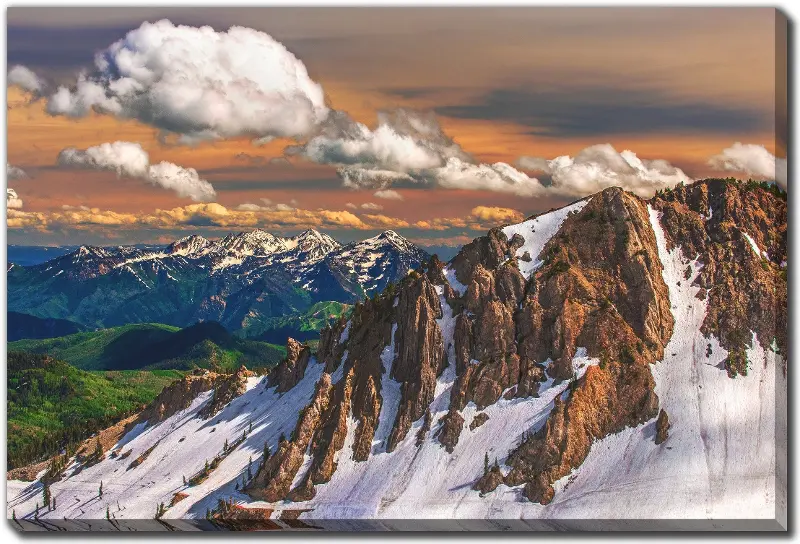 Snowbird Ski Resort Canvas Art