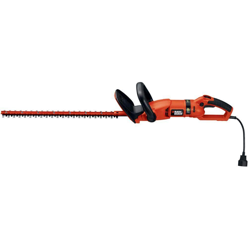 BLACKDECKER 24 in 33 Amp Corded Dual Action Electric Hedge Hog Trimmer with Rotating Handle