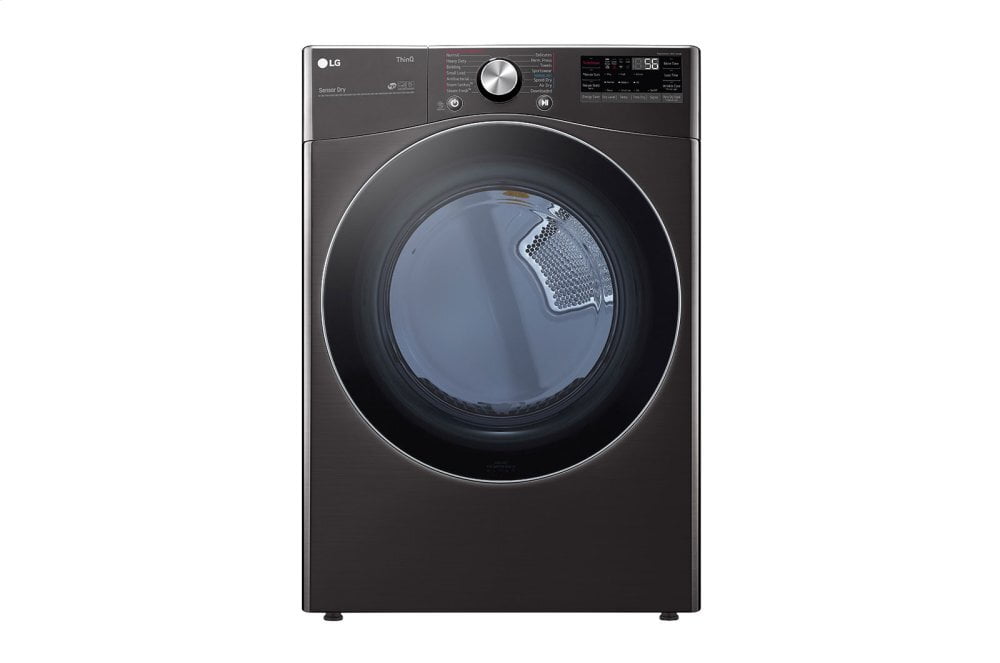 Lg DLEX4200B 7.4 Cu. Ft. Ultra Large Capacity Smart Wi-Fi Enabled Front Load Electric Dryer With Turbosteam™ And Built-In Intelligence