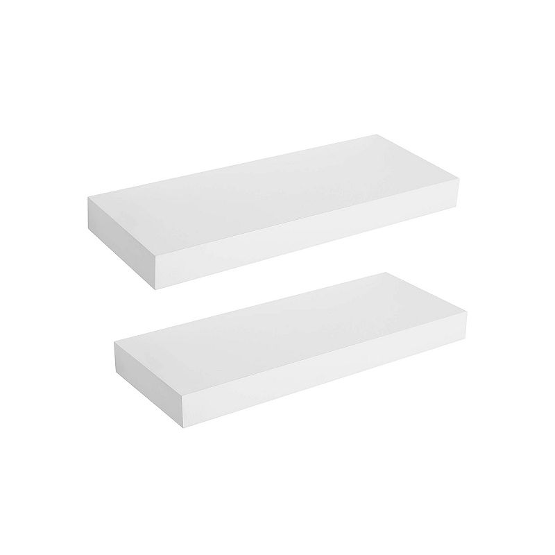 Floating Wall Shelf， Decorative Display Corner Invisible Bracket Support