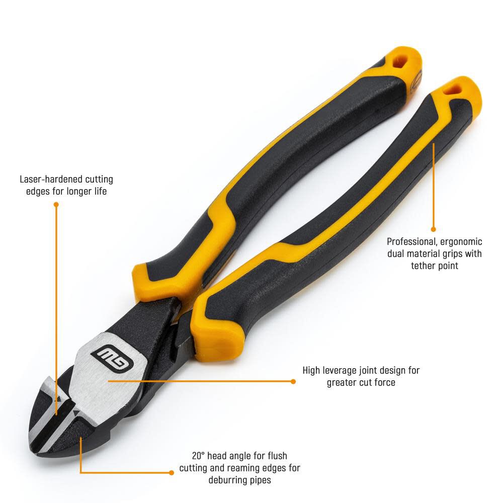 GEARWRENCH Pitbull Diagonal Cutting Pliers 7