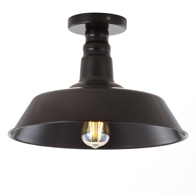 Led Metal Semi Flush Mount Oil Rubbed Bronze Jonathan Y