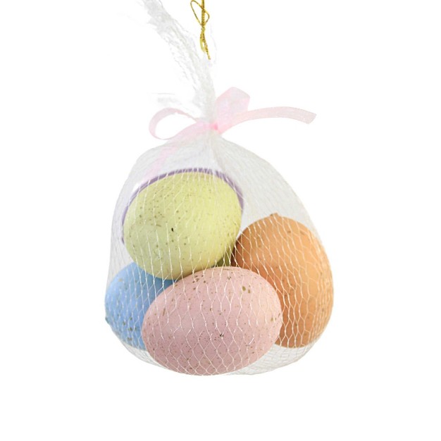 Easter Pastel Rainbow Eggs Set 6 Gold Speckled Bethany Lowe Designs Inc Decorative Accent Sets