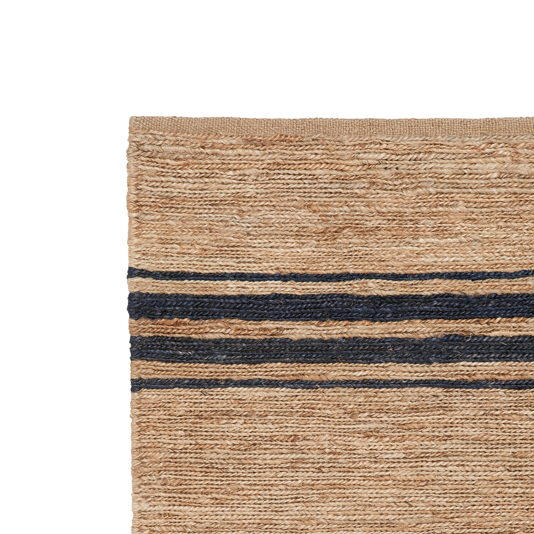 Indigo Striped Fabric Area Rug – Modern & Elegant Design for Stylish Interiors