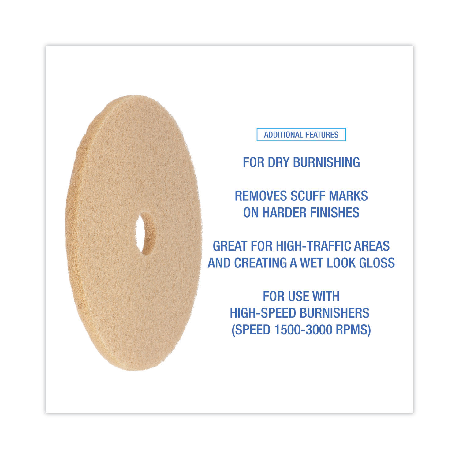 Burnishing Floor Pads by Boardwalkandreg; BWK4020ULT