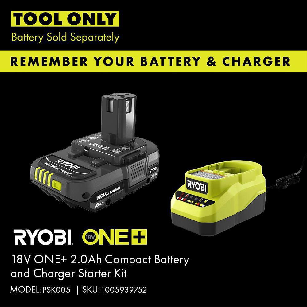 RYOBI ONE+ 18V Cordless Electrostatic 0.5 Gal. Sprayer (2-Tool) (Tool Only) P2809BTL-CMB1