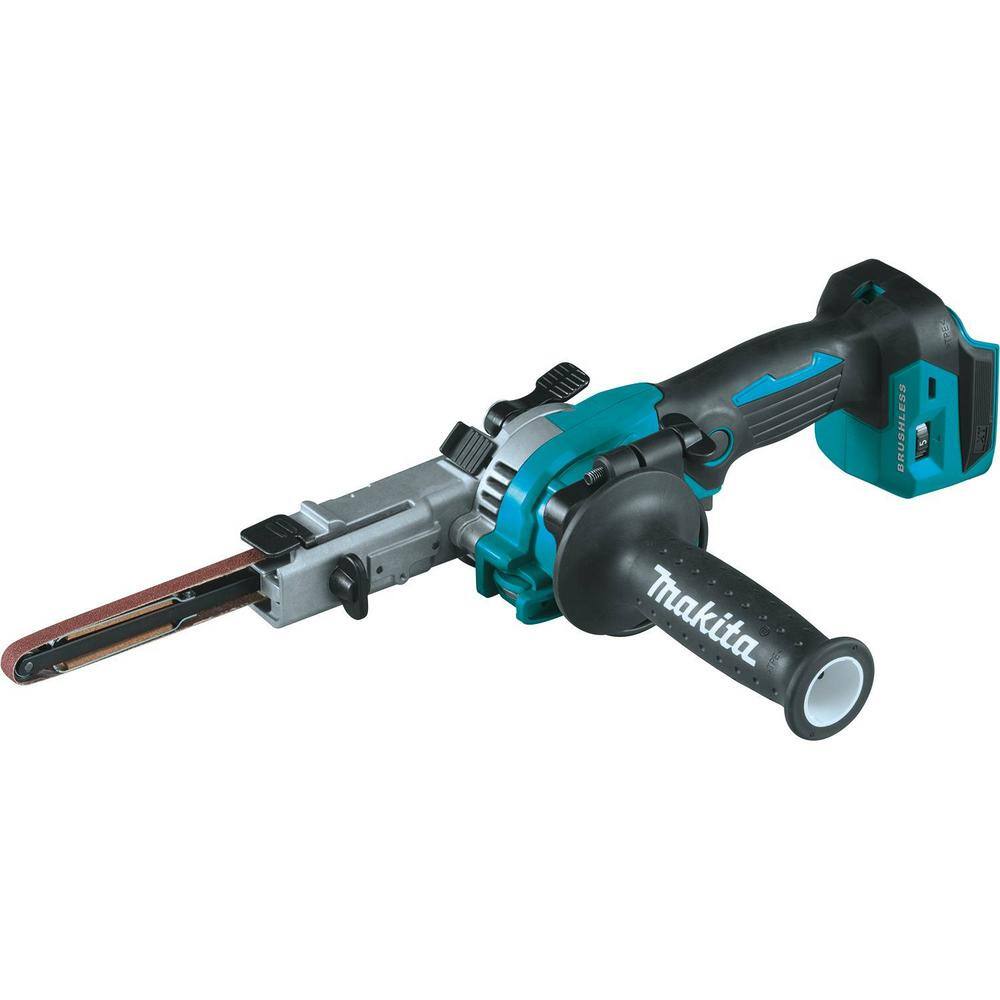 Makita 18V LXT Lithium-Ion Brushless Cordless 38 x 21 in. Detail Belt Sander (Tool Only) XSB01Z