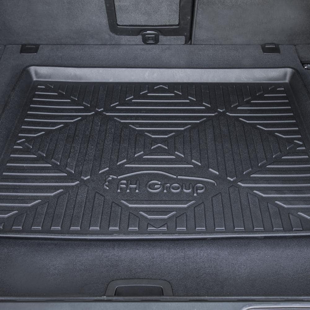 FH Group 32 in. x 24 in. 2 in. Ultimate Weather Proof Rubber Medium Cargo Mat/Tray DMF16407BLK-32