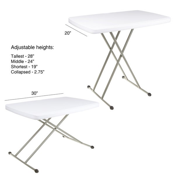 Everyday Home Personal Table - 30 x 20 x 28