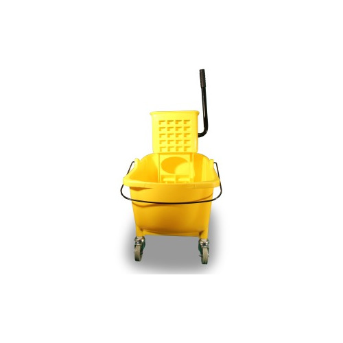 Genuine Joe 35 QT Side Press Mop Bucket Wringer Combo  GJO02347