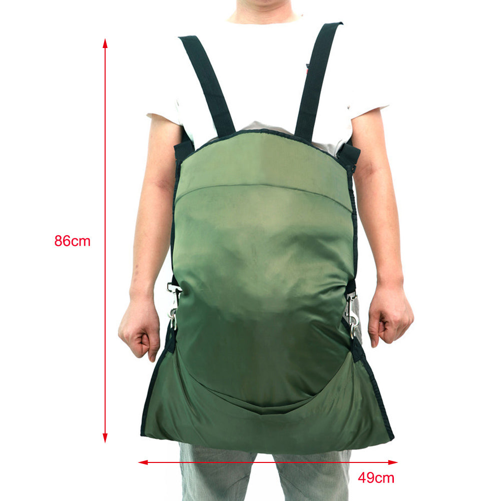 Outdoor Fruit Picking Apron Heavy Duty Waterproof Oxford Garden Fruit Collecting Storage Bag Harvest Vegetable Picking Container