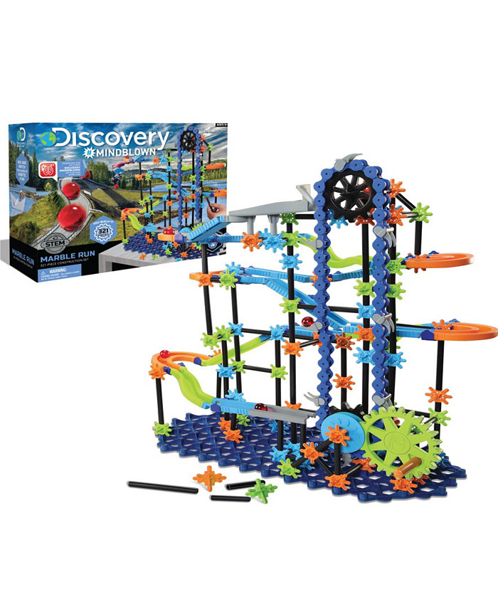 Discovery #MINDBLOWN Marble Run 321 Piece Construction Set