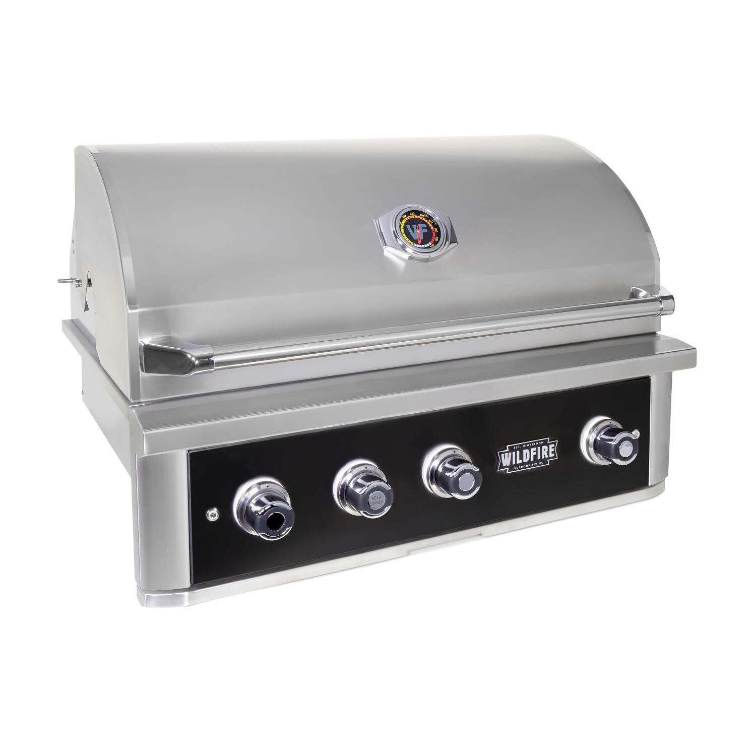 Wildfire Ranch PRO 36-Inch Black 304 SS Natural Gas Grill