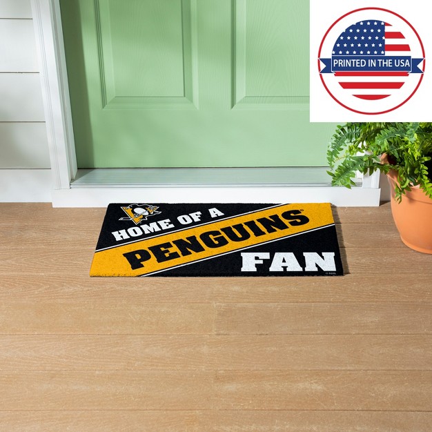 Evergreen Pittsburgh Penguins Pvc Mat Color