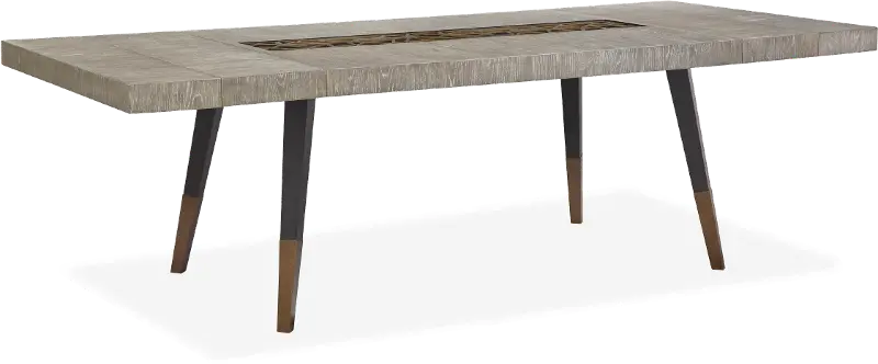 Ryker Black and Gray Dining Room Table