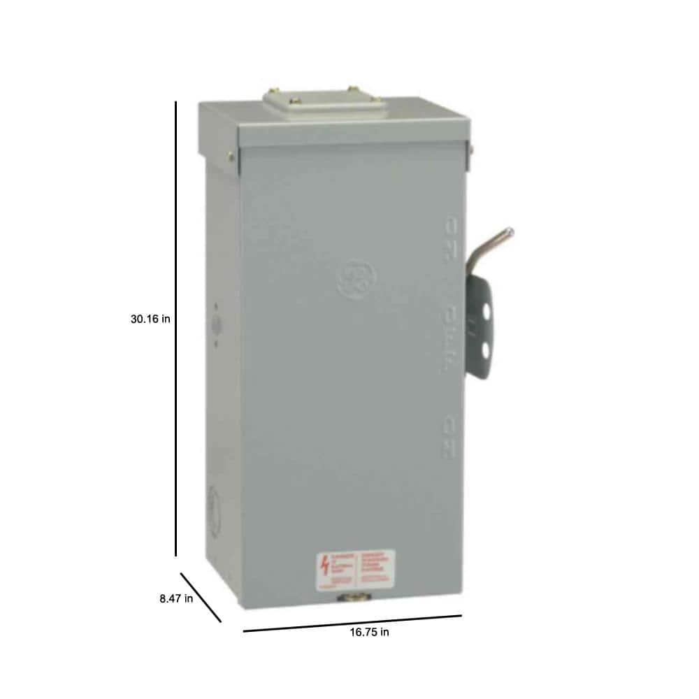 GE 200 Amp 240Volt NonFused Emergency Power Transfer Switch