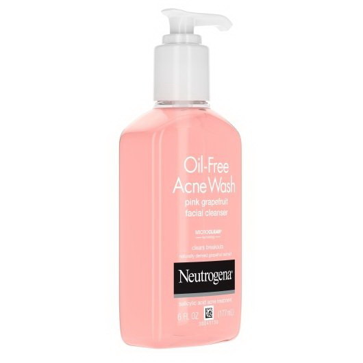 Neutrogena Oil Free Acne Wash Pink Grapefruit Faci...