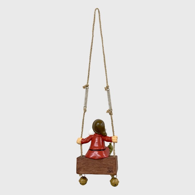 Grumpy Swing n ring Resin stone Statue