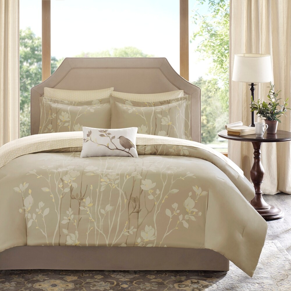 Madison Park Essentials Sonora Comforter Set with Cotton Bed Sheets