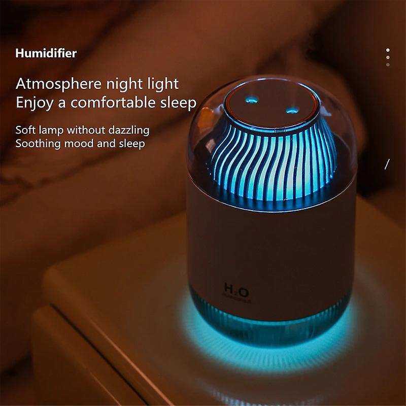 3600mah Rechargeable Battery Operated Air Humidifier 1000ml Large Capacity Dual Nozzle Heavy Fog Usb Portable Aroma Diffuser