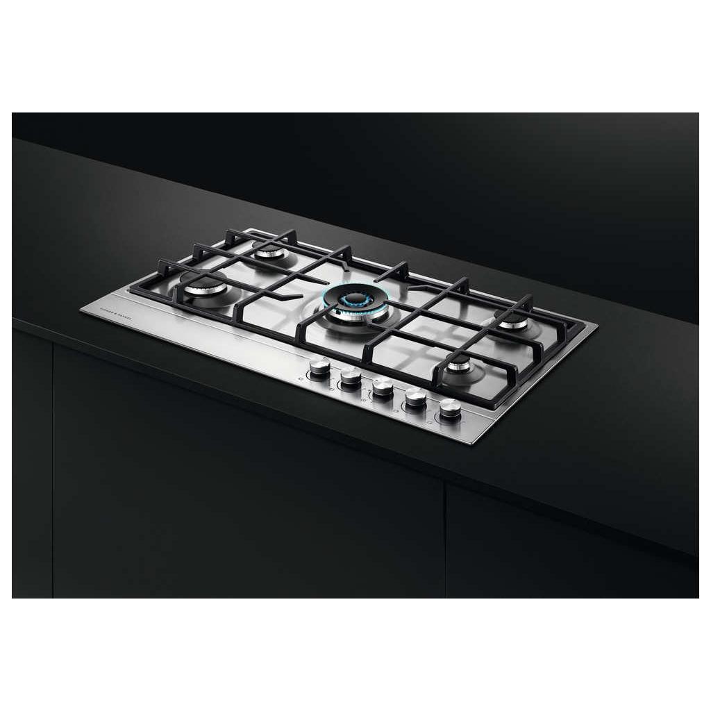 Fisher & Paykel 36-inch Built-In Gas Cooktop with Innovalve? Technology CG365DLPX1 N