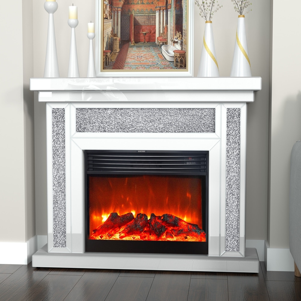 KOHROS Fireplace Mantel Freestanding Heater