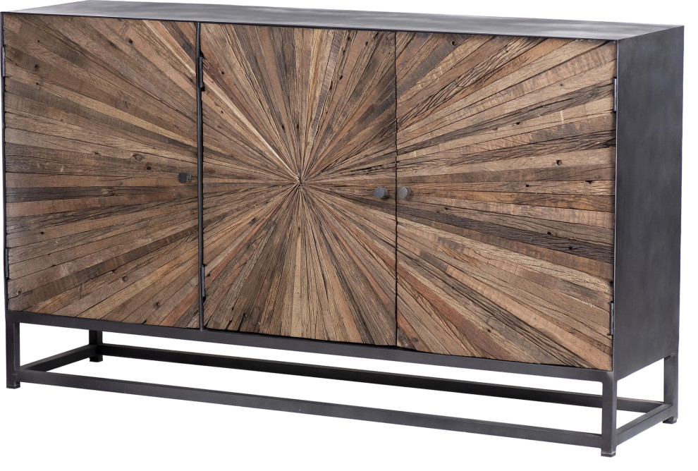 Astral Plains Accent Cabinet   Rustic   Entertainment Centers And Tv Stands   by HedgeApple  Houzz