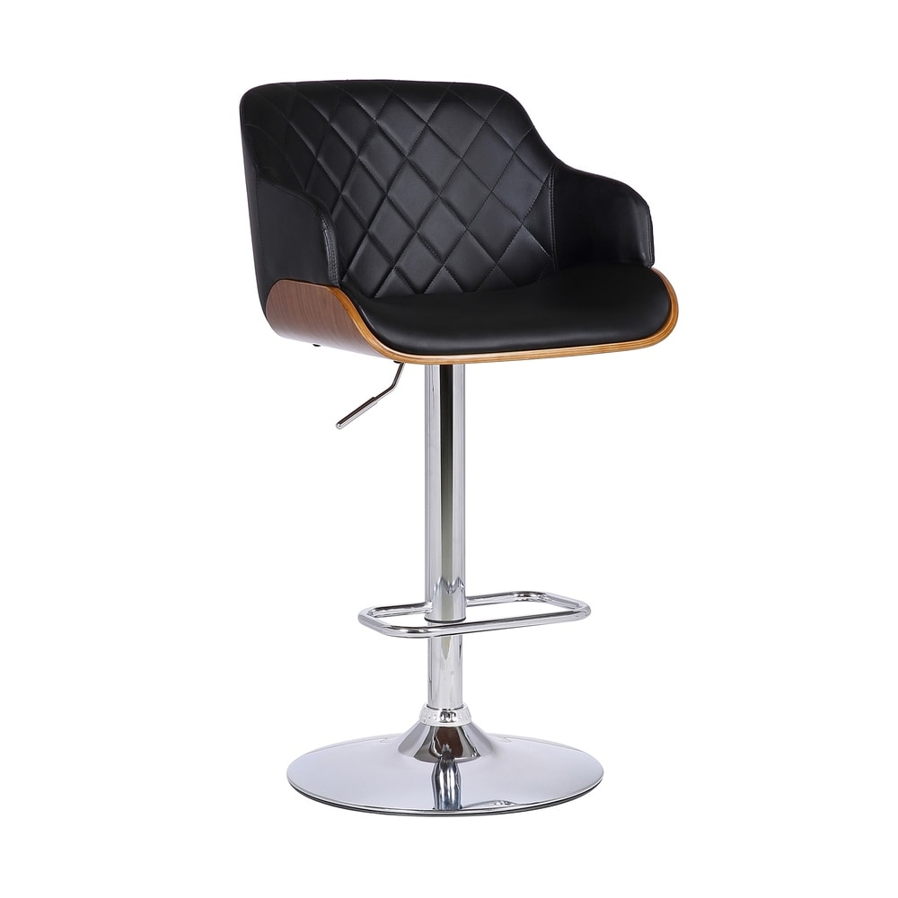 Randy Contemporary Adjustable Barstool