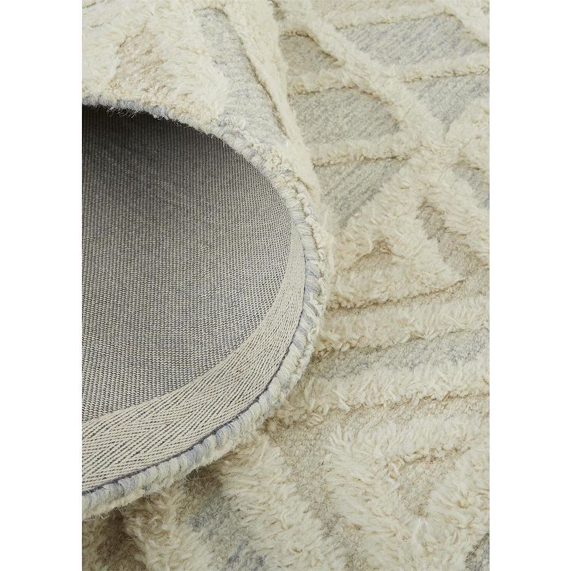 Weave and Wander Elika Moroccan Chevron Wool Tufted Rug