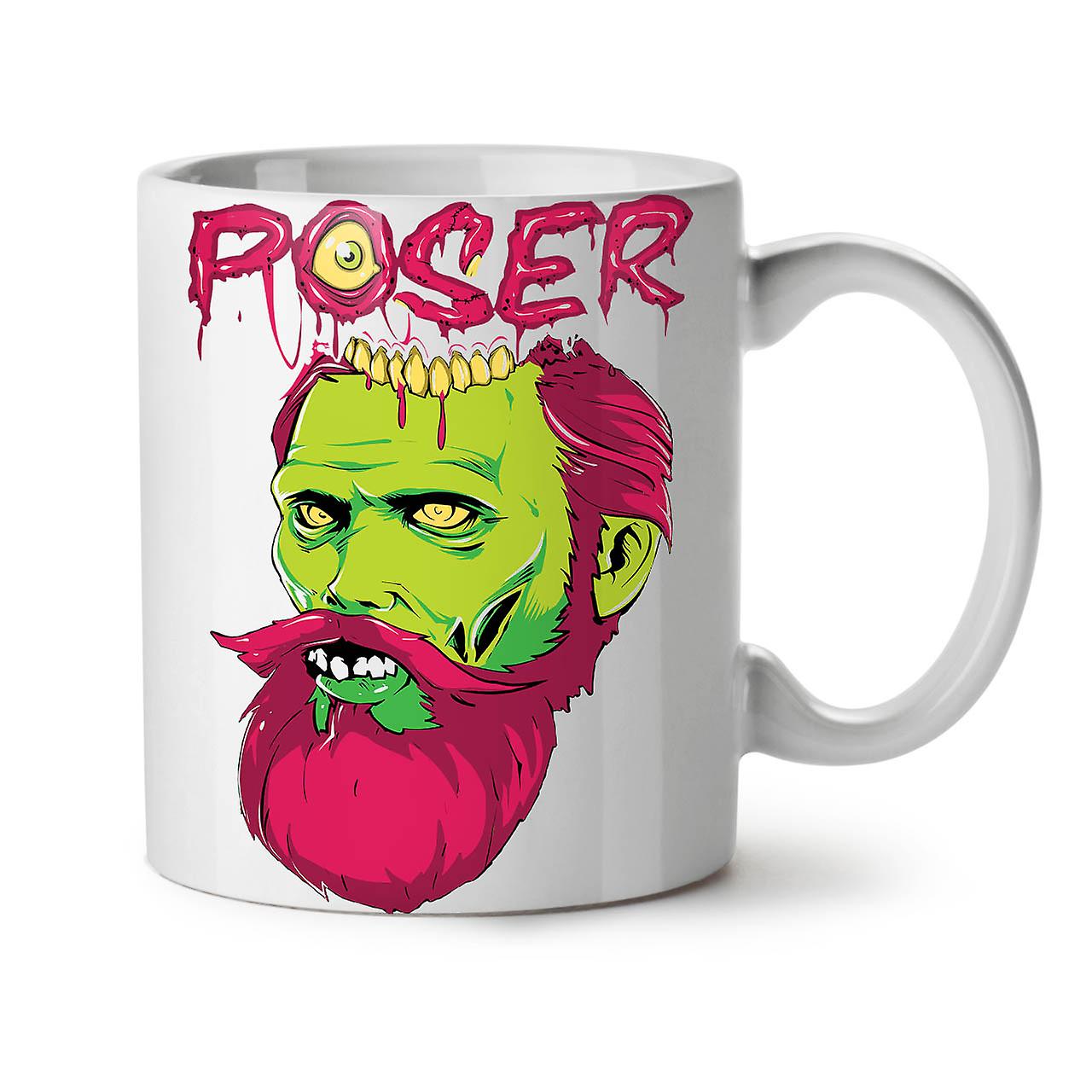 Poser Monster Rock NEW White Tea Coffee Ceramic Mug 11 oz | Wellcoda