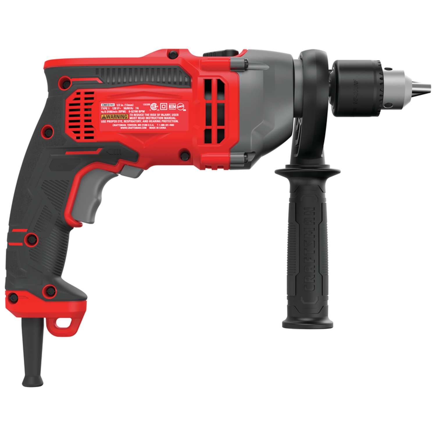 Craftsman 1/2 in. Corded Hammer Drill