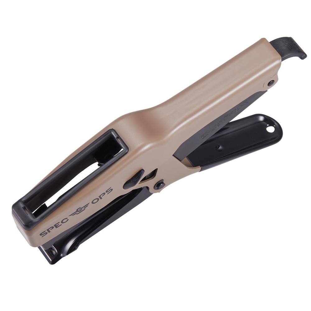 SPEC OPS Elite Duty Packaging Plier Stapler 716 in. Crown 14 in.-38 in. Leg Length Staples M66E