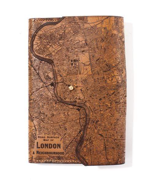 Leather Map Journals