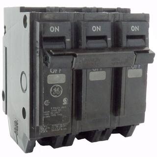 GE 60 Amp 3 in. 3-Pole Circuit Breaker THQL32060