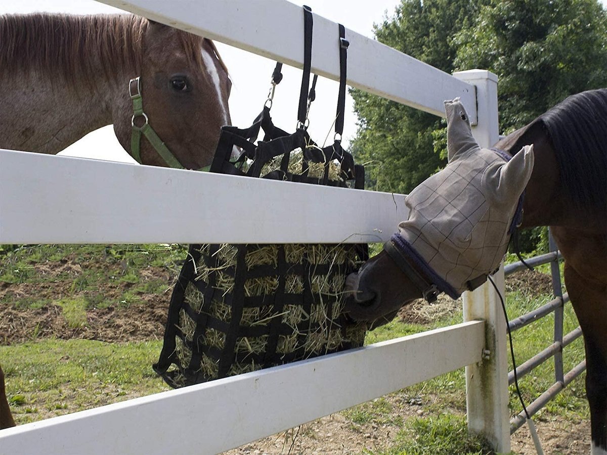 Derby Originals Paris Tack Supreme 4-Sided Slow Feed Horse Hay Bag