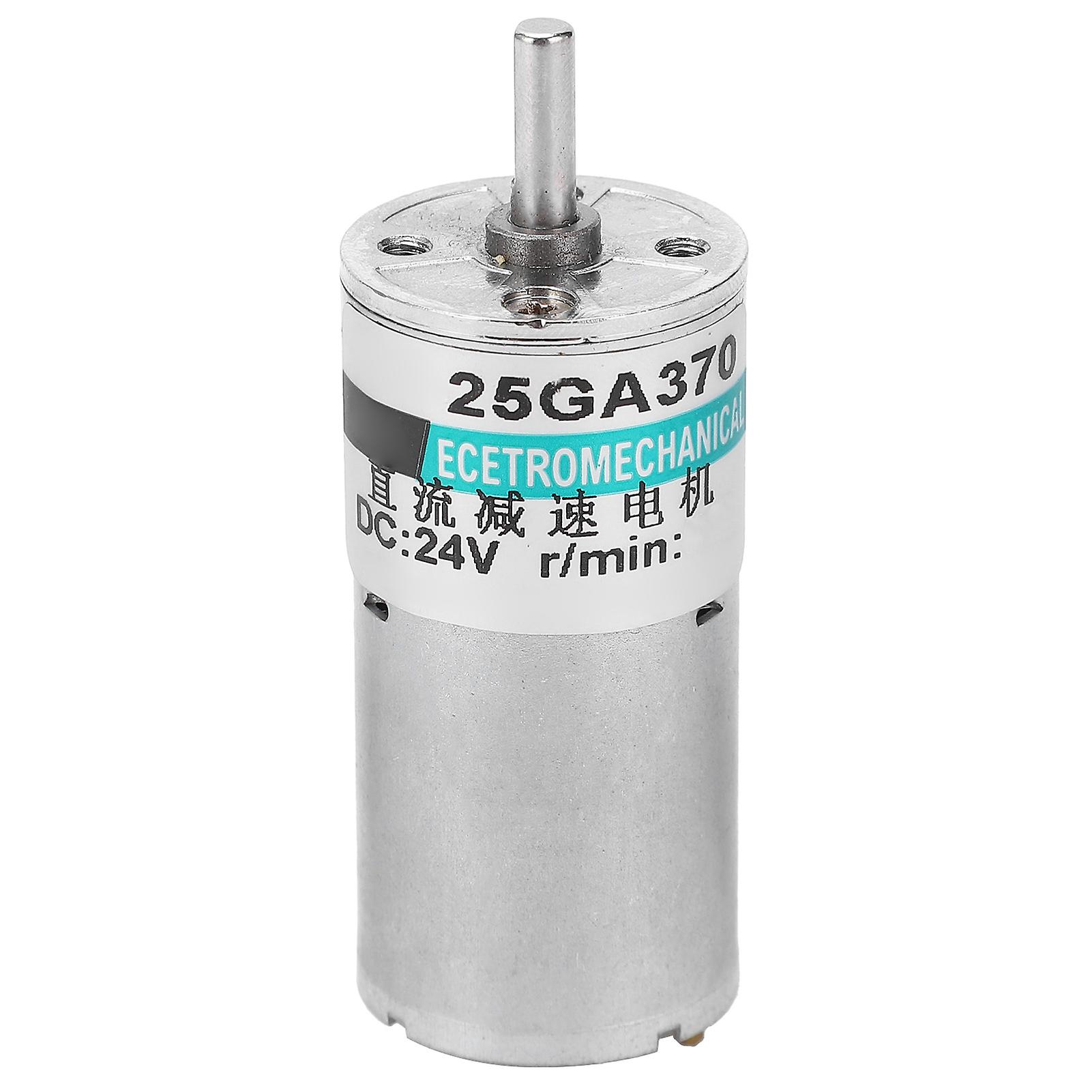 Dc Gear Motor Micro Low Speed Cw Ccw Permanent Magnet Sport Control 24v Xd25ga370300rpm/min