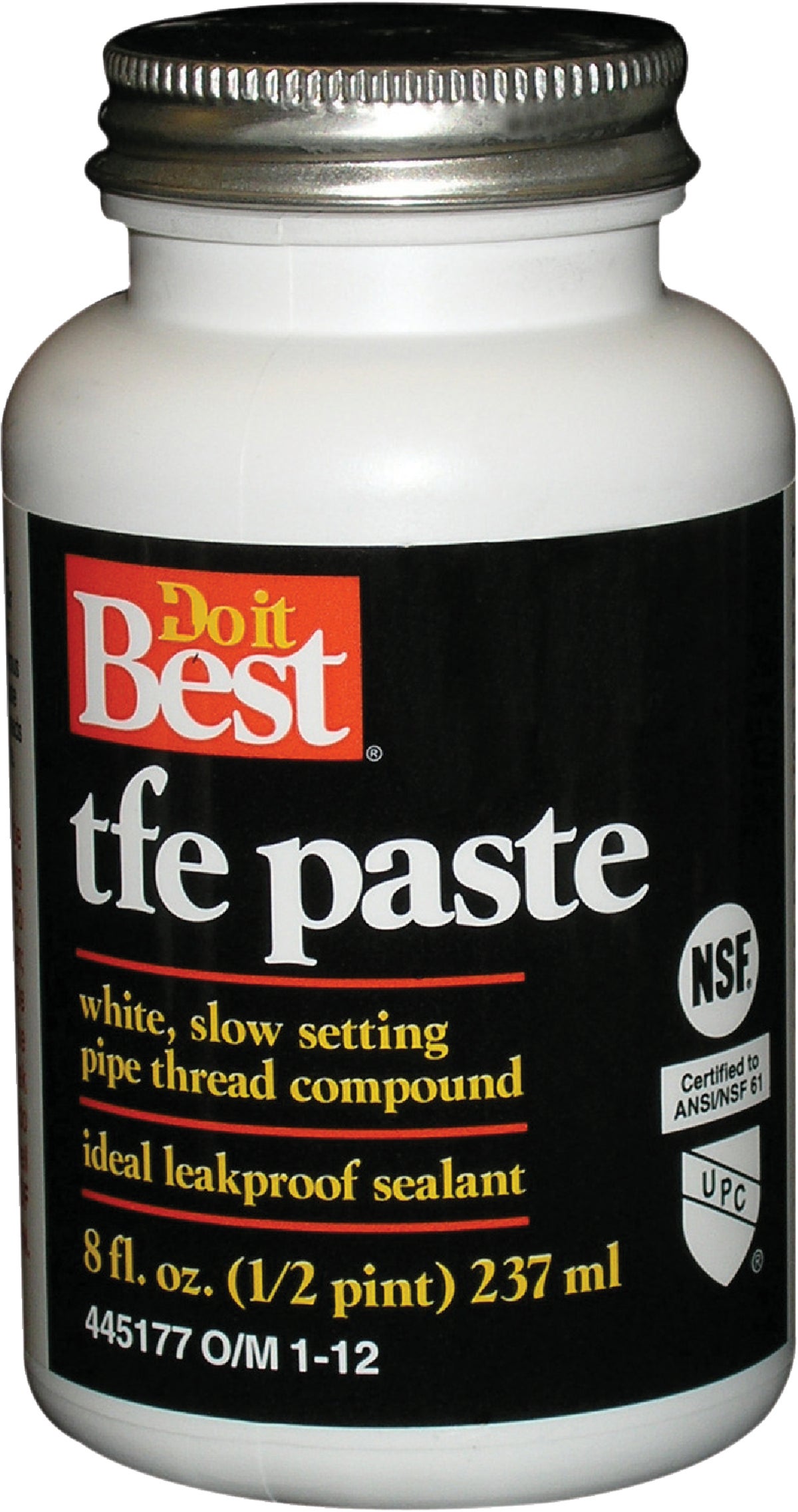 Do it TFE Paste 8 Oz White