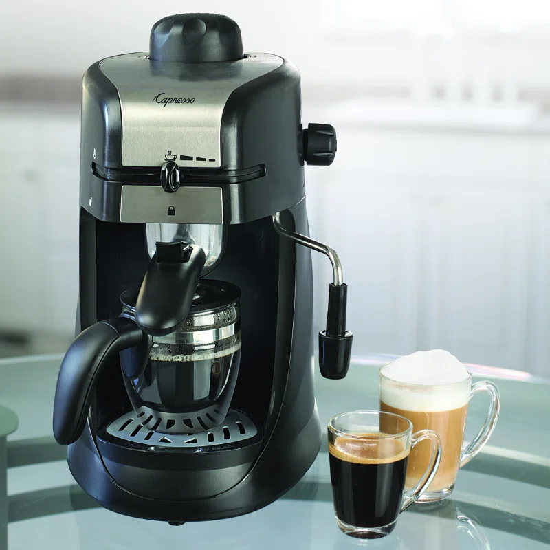 Capresso 304.01 Steam Pro 4-Cup Espresso and Cappuccino Machine