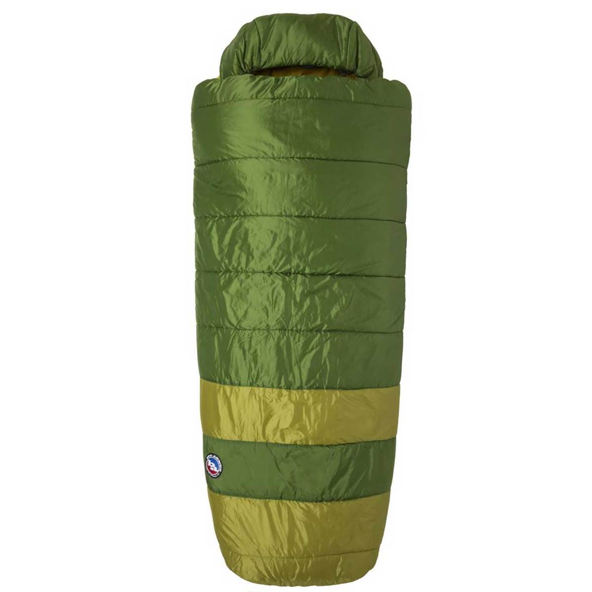 Big Agnes Echo Park 20 Degree Long Semi Rectangular Sleeping  Olive Green