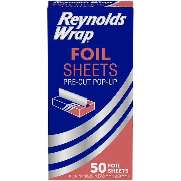 Reynolds Wrap 50-Count Foil Sheet Wrappers