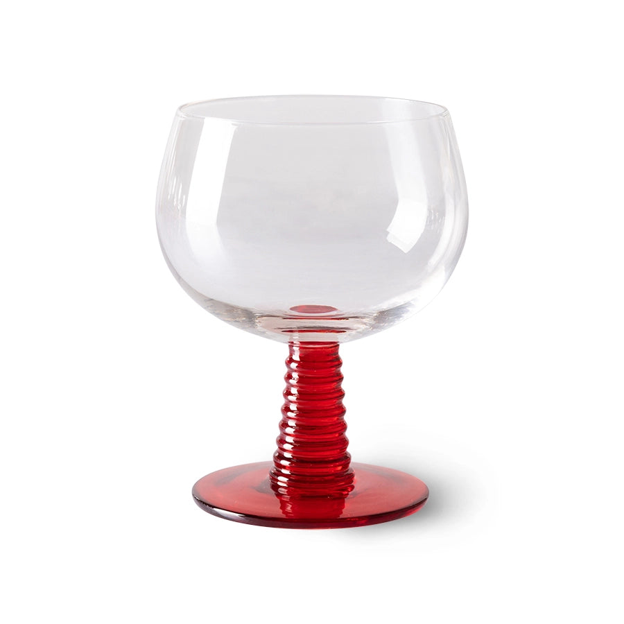 Wine glass - red - low stem