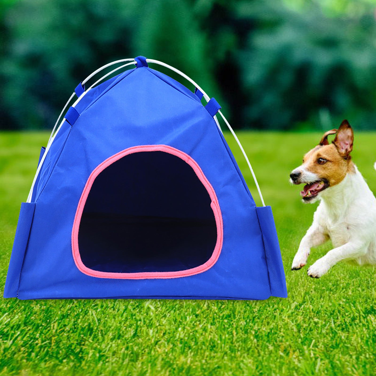 Bowake Breathable Washable Pet Puppy Kennel Dog Cat Folding Indoor Outdoor House Bed