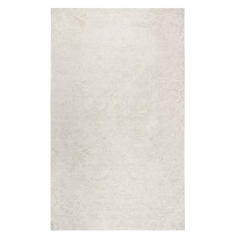 Rizzy Home Fifth Avenue Casual Damask Floral Rug