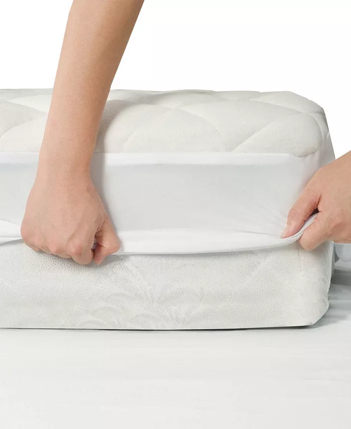 All-In-One Circular Flow Breathable Cooling Fitted Mattress Pad， Full